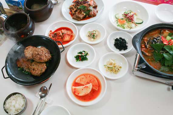 남도밥상 이미지