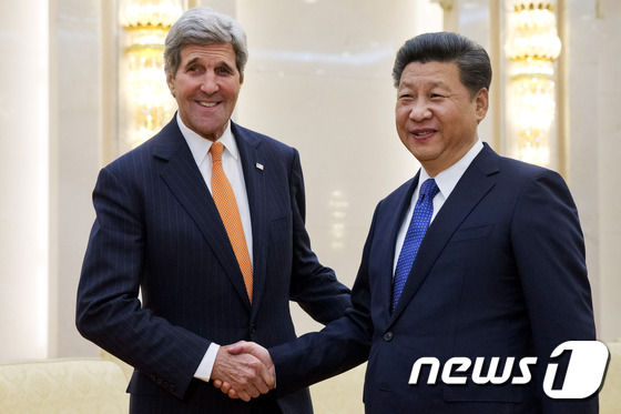 美·中 외교수장 대북 제재놓고 첫 회동..입장 평행선(종합) - 뉴스1