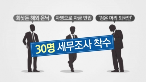 역외탈세 30명 조사..자진 신고 최후통첩 - YTN