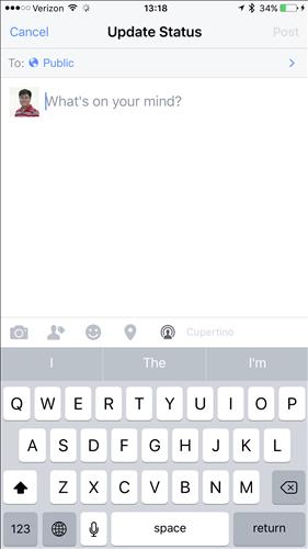 페이스북 '라이브 비디오' 공식 개시..미국 아이폰 사용자 대상 - 연합뉴스