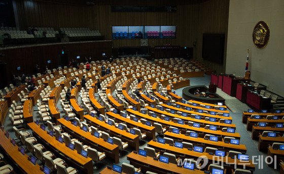 '원샷법' 불발 격돌..與 