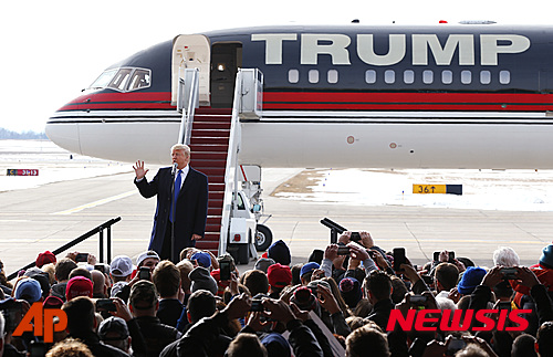 [아이오와 결전]트럼프 