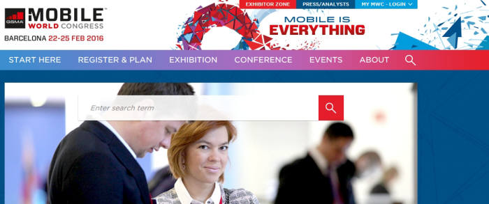 세계 최대 모바일 박람회인 ‘모바일 월드 콩그레스(MWC) 2016’이 ‘모바일은 모든 것(Mobile is everything)’을 주제로 오는 22일부터 나흘간 스페인 바르셀로나 피라 그란비아에서 열린다.