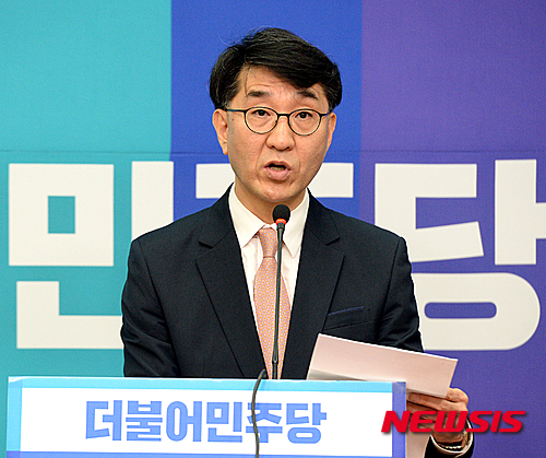 서울 중성동을 이지수-정호준 '野후보단일화' 논의 개시 - 뉴시스