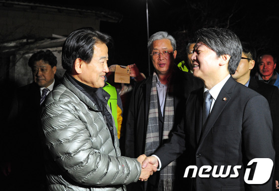 '전북 정동영' 잡은 안철수, 모처럼 희색..다음은 '충청 정운찬'? - 뉴스1