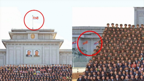 김정은 '광명성' 기념사진 조작의혹..F-22에도 대범함 과시 - YTN