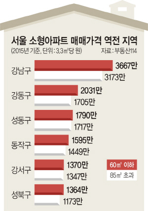 <2016 대한민국 '솔로 리포트'>소형 아파트 '품귀'.. 중대형 몸값 눌러 - 문화일보