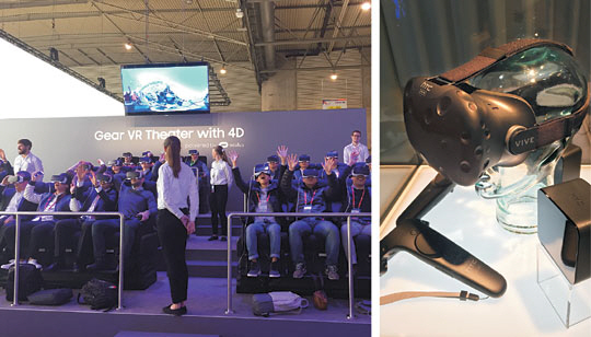 <MWC 2016>'VR' 표준, '스마트폰 기반' '별도기기' 'PC·게임기 연동' 3파전 - 문화일보