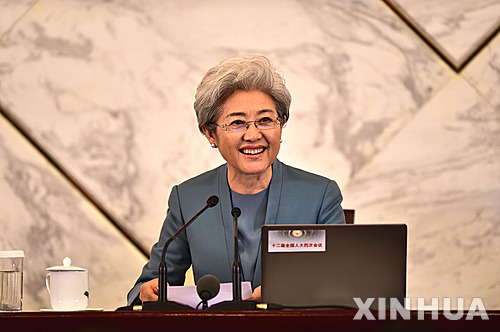 中 전인대 대변인 
