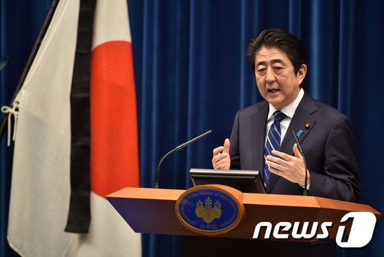 [日대지진 5주년]아베 