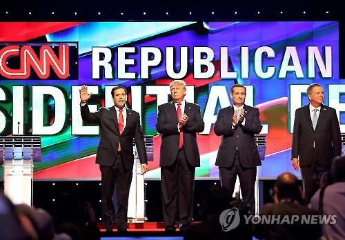 美 '미니 슈퍼화요일' 경선 공화 오하이오-민주 일리노이 초접전 - 연합뉴스
