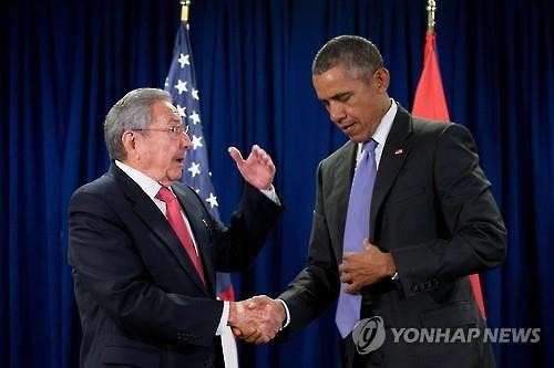 오바마, 내일 역사적 쿠바 방문..美·쿠바 국교정상화 대미 - 연합뉴스