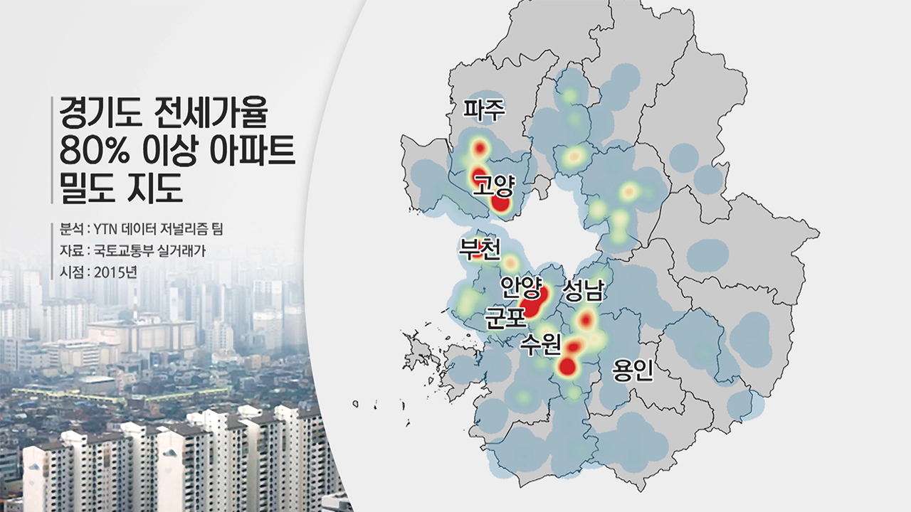 전세난 속 서울→경기도→외곽 연쇄 인구 이동 - YTN
