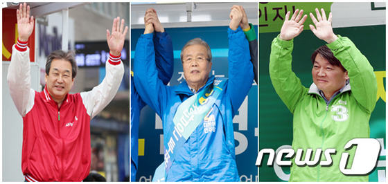 총선 D-9..與 낙동강밸트·더민주 수도권·국민의당 서울·호남 집중 - 뉴스1