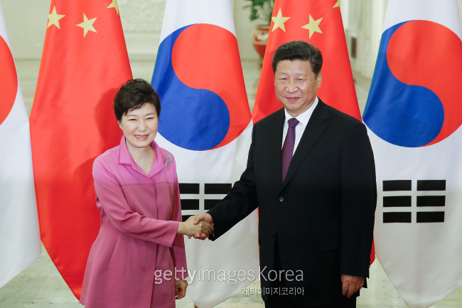 한중정상,