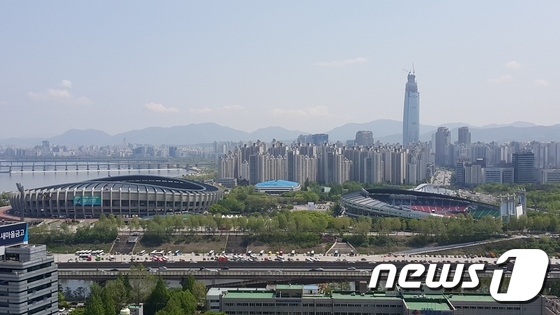 서울 송파구 잠실종합운동장의 모습. © News1