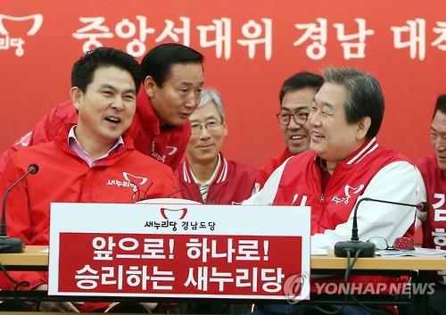 <총선 D-9> 새누리, '흔들리는 낙동강 벨트' 사수 총력 - 연합뉴스