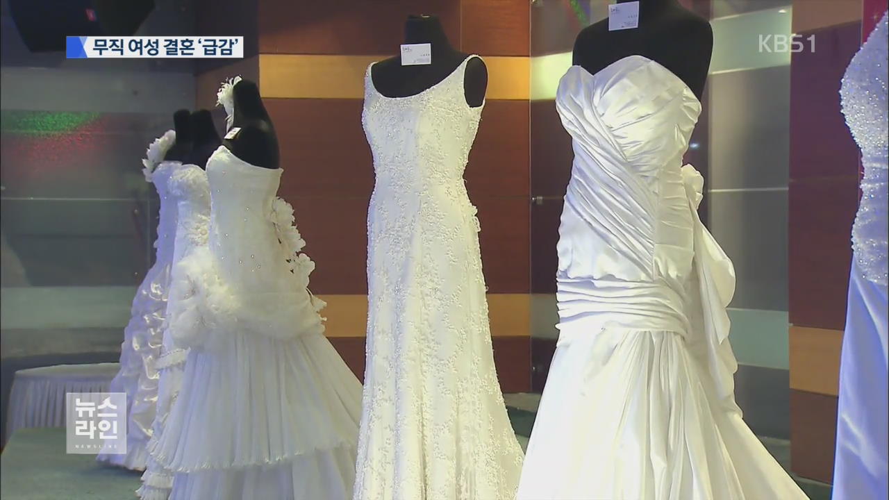 신부수업 옛말..무직 여성 결혼 못한다 - KBS