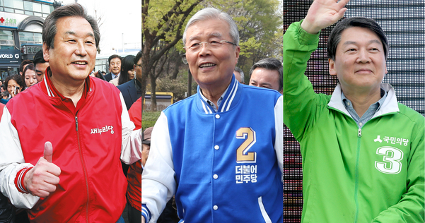 [4.13 총선] '대권경쟁' 춘추전국시대..김무성·문재인 추락 속 안철수 재기 기회 - 조선비즈