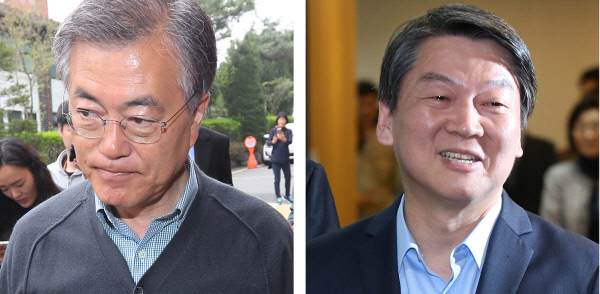 [4·13 선거혁명 빨라진 야권 '대선 시계']문·안, 위기냐 기회냐 - 경향신문