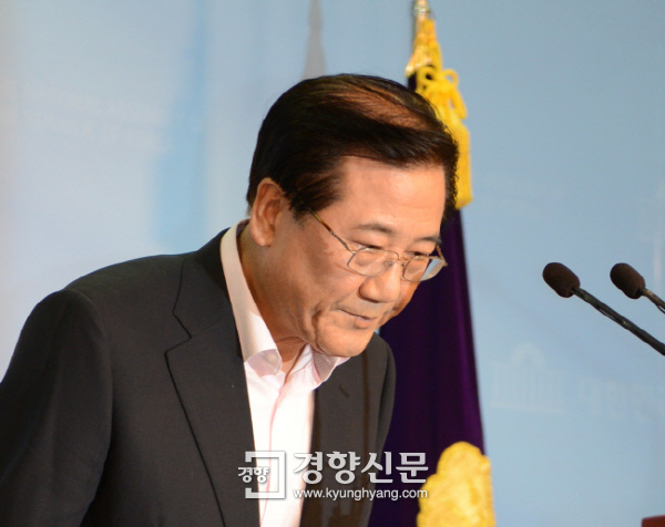 박준영 당선자. 강윤중 기자