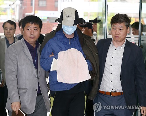 살인 피의자가 경찰서 유치장에 흉기 반입해 갖고있다 적발(종합) - 연합뉴스