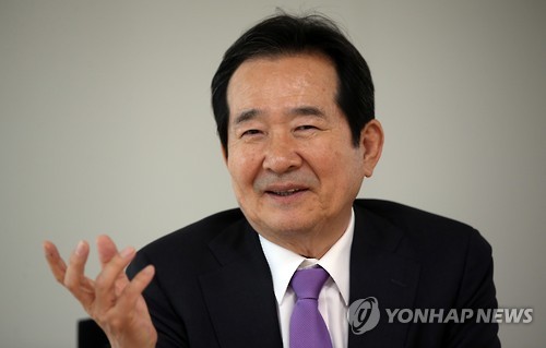 더불어민주당 정세균 의원 . [연합뉴스 자료사진]