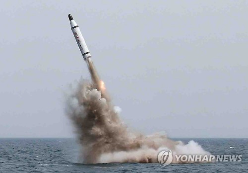 北, 핵실험 준비하면서 SLBM 기습발사..