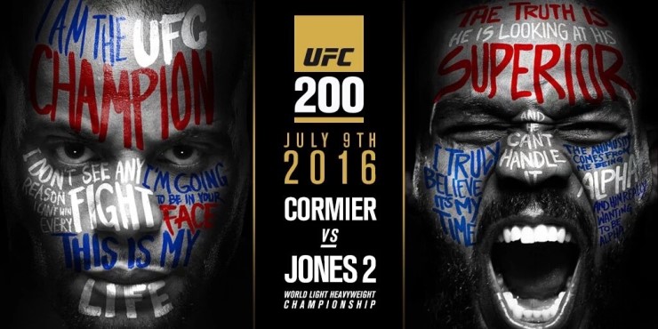▲ 다니엘 코미어 vs 존 존스 공식 포스터 ⓒ UFC 트위터