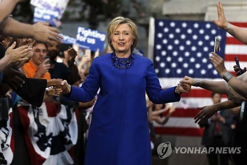 美금융업계 종사자 80% '힐러리 대선승리' 예상..선호도는 15% - 연합뉴스