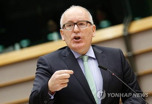 EU 집행위, 조건부 터키 비자면제 제의(종합2보) - 연합뉴스