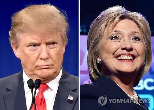 CNN '본선맞대결' 조사..힐러리, 트럼프에 13%포인트 앞서(종합) - 연합뉴스