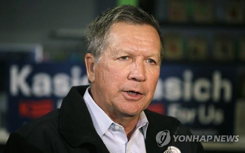 크루즈 이어 케이식도 오늘 美 경선 중단 선언 - 연합뉴스