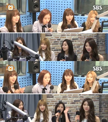 '최화정의 파워타임' 러블리즈. 사진=SBS 파워FM 보이는라디오 캡처