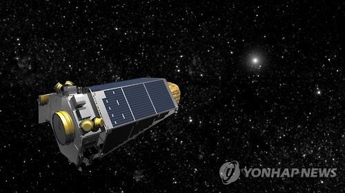 NASA가 공개한 케플러 우주망원경의 개념도 (AP=연합뉴스 자료사진)