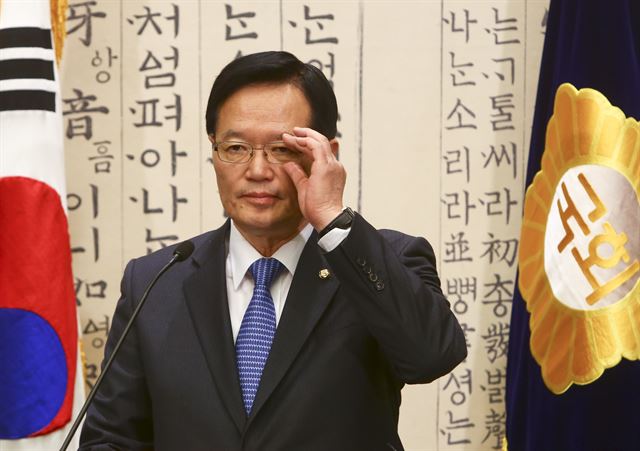 정의화 국회의장. 한국일보 자료사진.