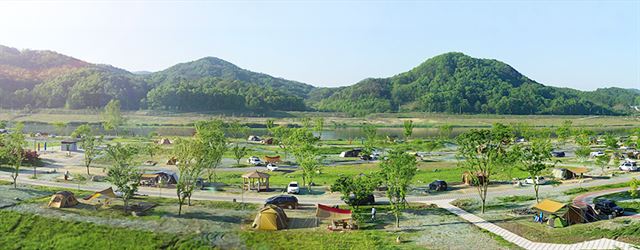 캠핑장 이미지