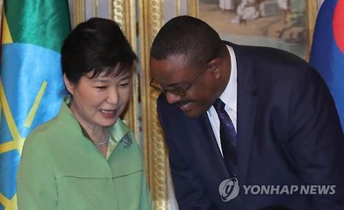 朴대통령, 아프리카로 '북핵공조' 확대..'北견제' 군사협력(종합) - 연합뉴스