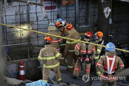 <남양주 붕괴사고> 쾅, 아수라장, 필사적 구조..사고 재구성(종합) - 연합뉴스