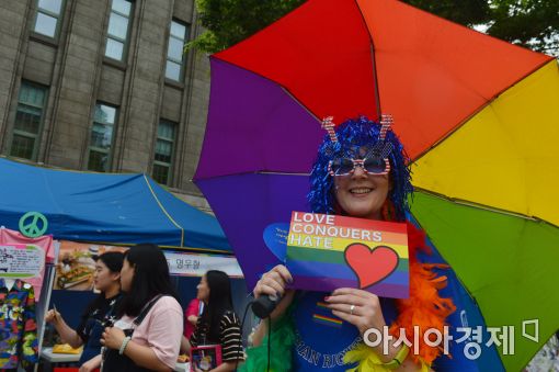 [포토]'서울광장으로 나온 퀴어축제' - 아시아경제