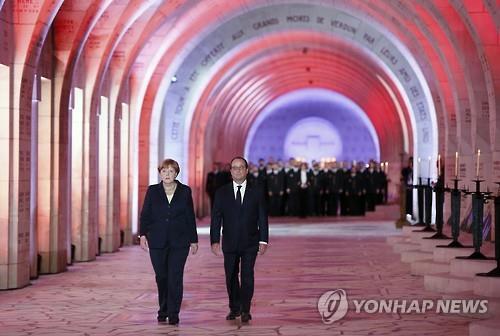 <브렉시트> 메르켈-올랑드 궁합에 EU 진로 달렸다(종합) - 연합뉴스
