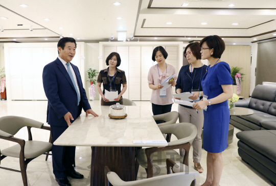 토탈인테리어부엌가구 이미지