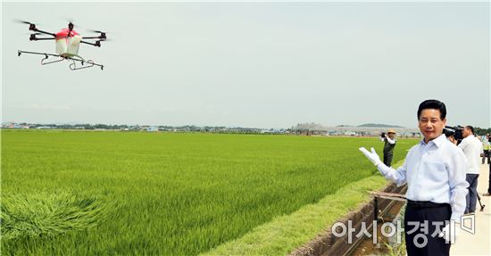 영암드론방제 이미지