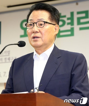 박지원, 더민주發 '야권연대' 주장에
