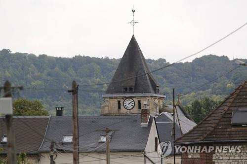 IS, 프랑스 성당 테러공격 충격..미사 집전 86세 신부 잔혹 살해(종합5보) - 연합뉴스