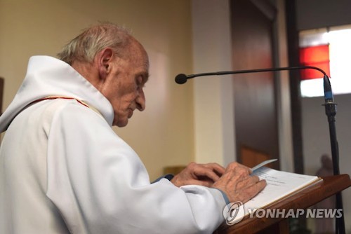 프랑스 성당 테러 목격자