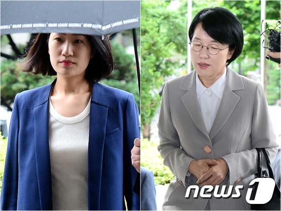 '리베이트 의혹' 박선숙·김수민 의원 구속영장 또 기각(상보) - 뉴스1