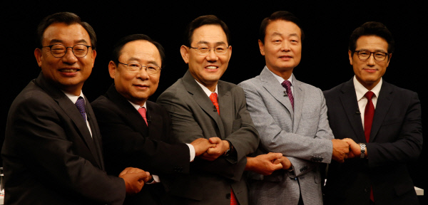 5파전으로 출발한 새누리 당권 경쟁 - 경향신문