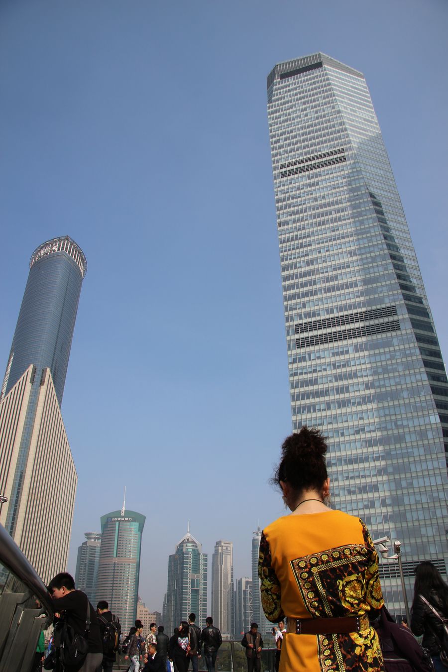 SF 영화 속 미래 도시를 연상하게 하는 상하이 푸동.