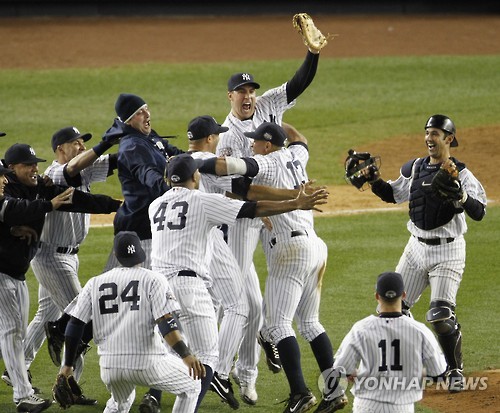 Yankees Teixeira Retirement Baseball - 연합뉴스
